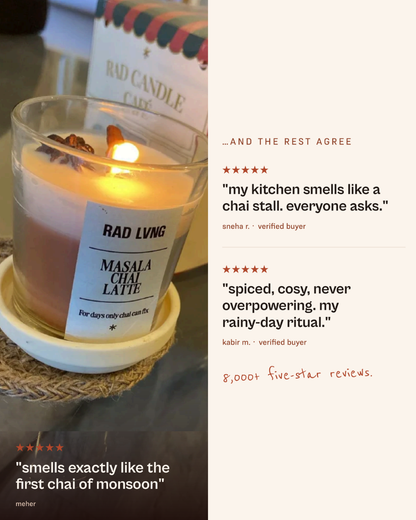Masala Chai Latte - Scented Candle