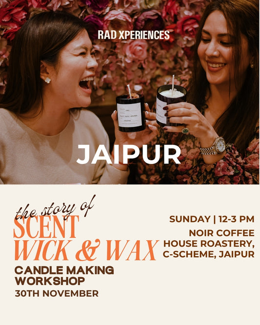 Jaipur 30th Nov | Candle Making Workshop