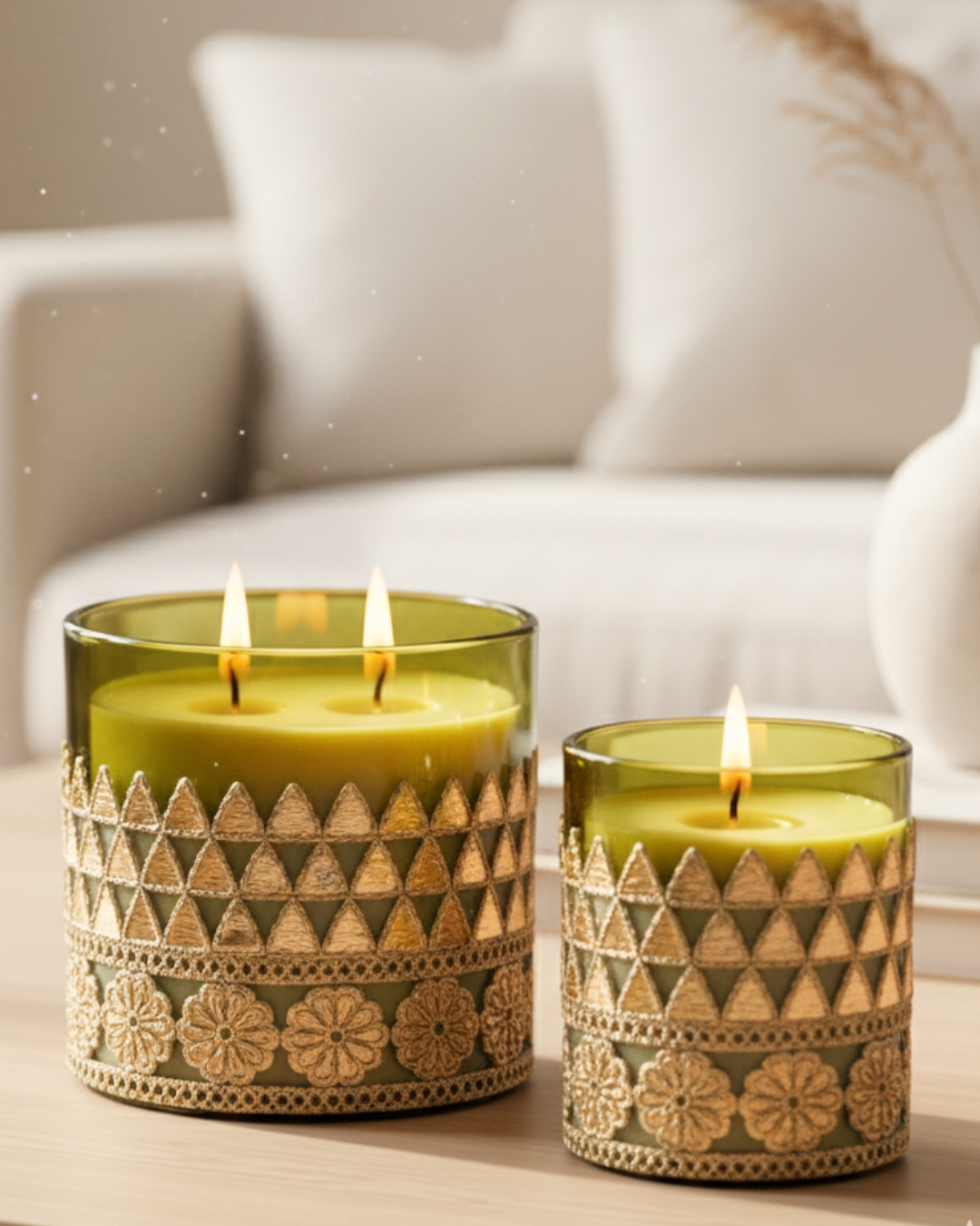 Devaa - Jasmine Earth Scented Candles