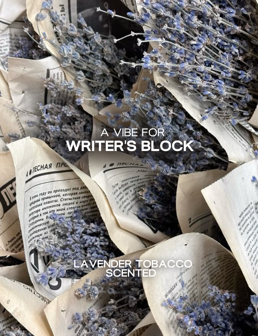 Writer's Block - Smoked Lavender Scented