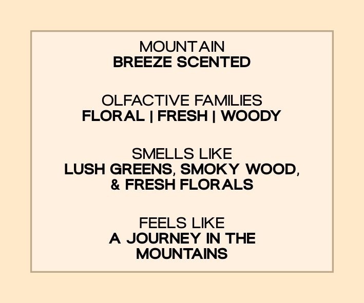 Travellers - Mountain Breeze Scented Candle