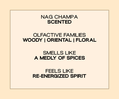 Meditators - Nag Champa Scented Candle