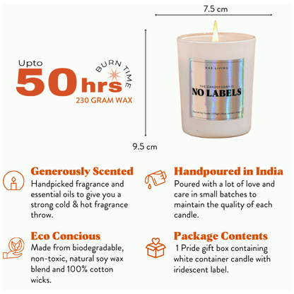 No Labels Candle