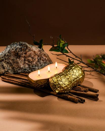 Badaam - Double Wick Candle