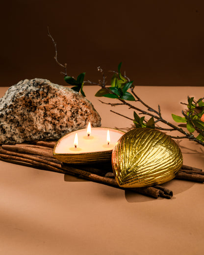 Badaam - Double Wick Candle