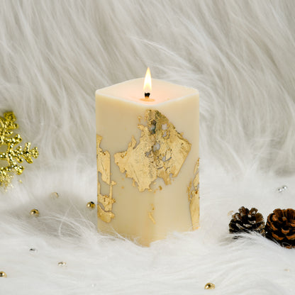 Ivory Candle Cluster - Vanilla Cinnamon Scented