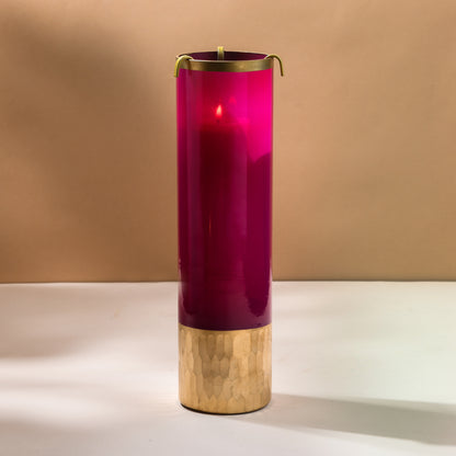 Candle Holders - Rani Pink