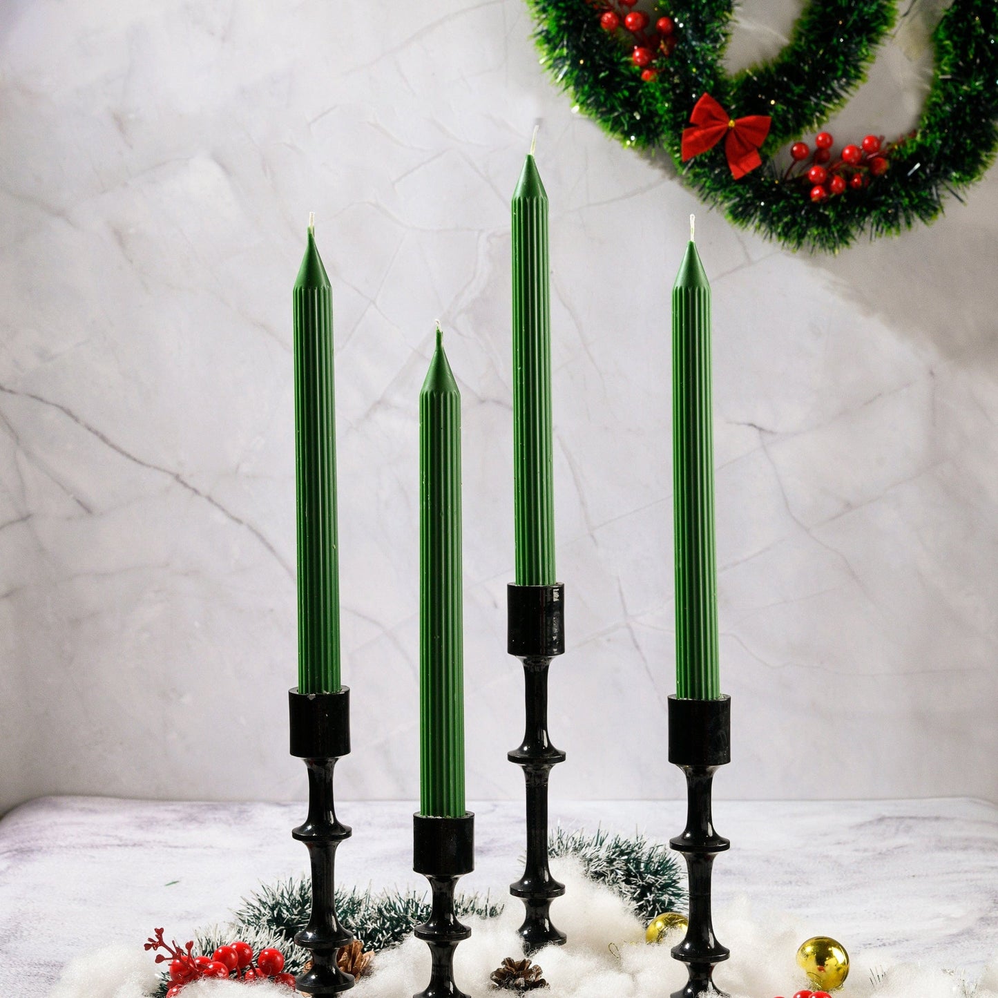 Set of 4 Guidance Taper Candles - 9 Colour and Fragrance Options
