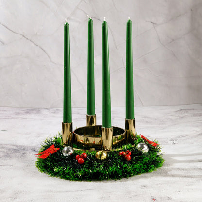 Set of 4 Ivory Tapered Candles - 13 Colour and Fragrance Options
