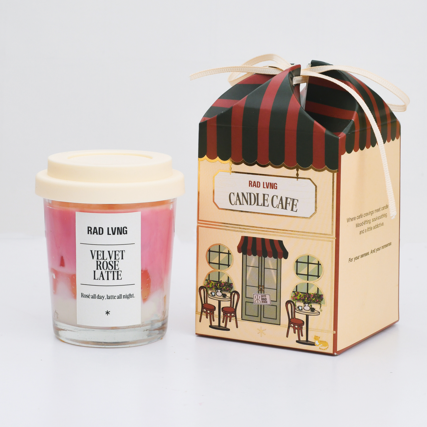 Velvet Rose Latte - Scented Candle