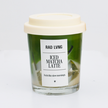 Iced Matcha Latte - Sweet Vanilla Scented