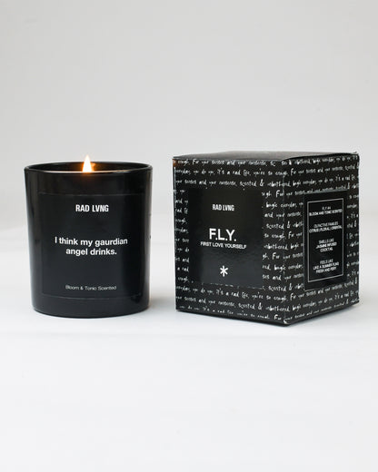 FLY #4 - Sparkling Mandarin Scented Candle