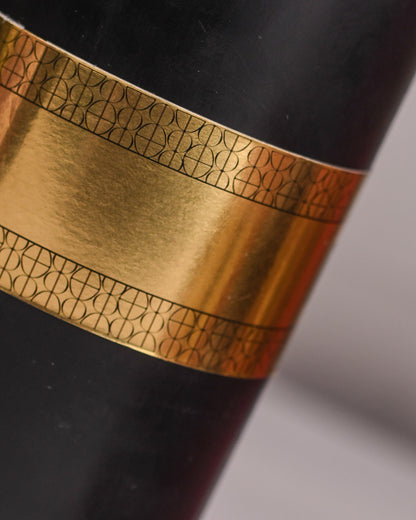 Black Lux Pillar Candle