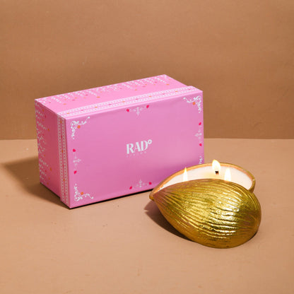 Badaam - Double Wick Candle