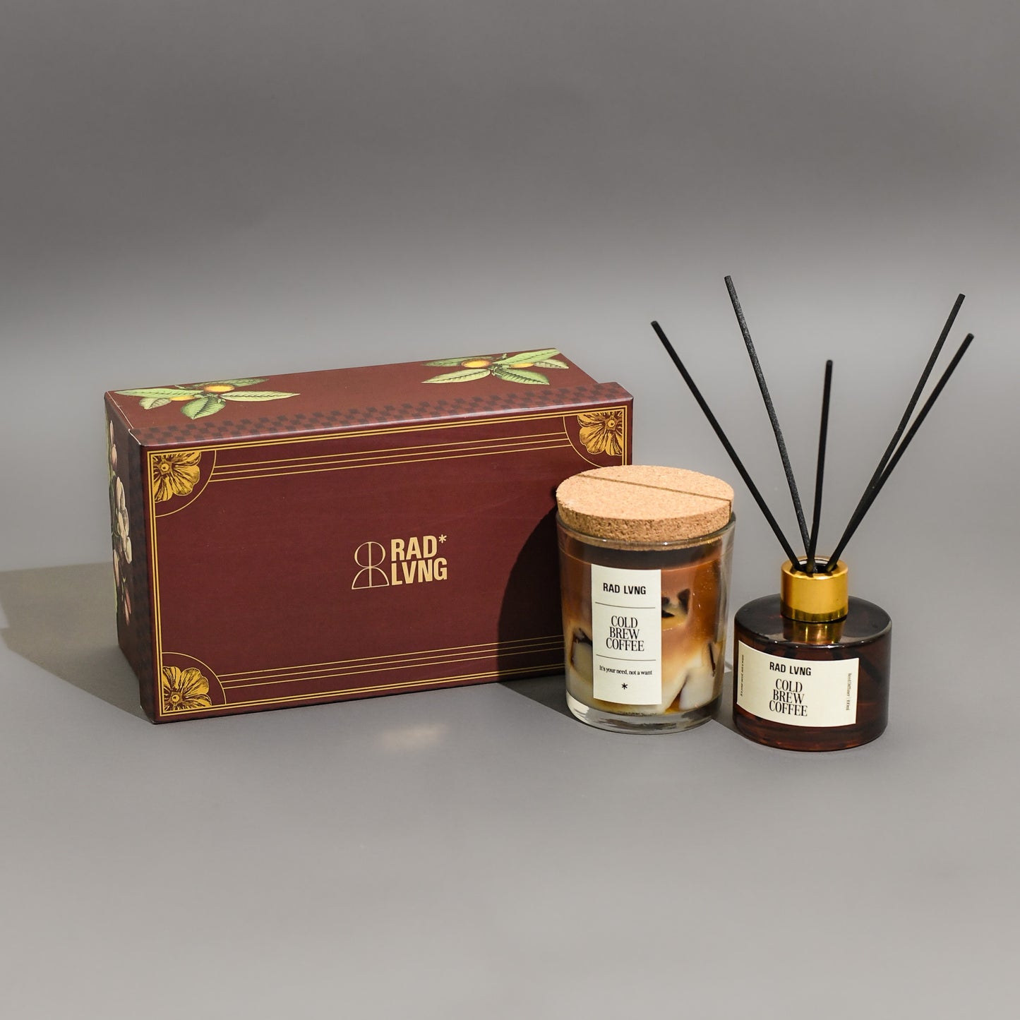 Cold Brew Candle & Diffuser Gift Box