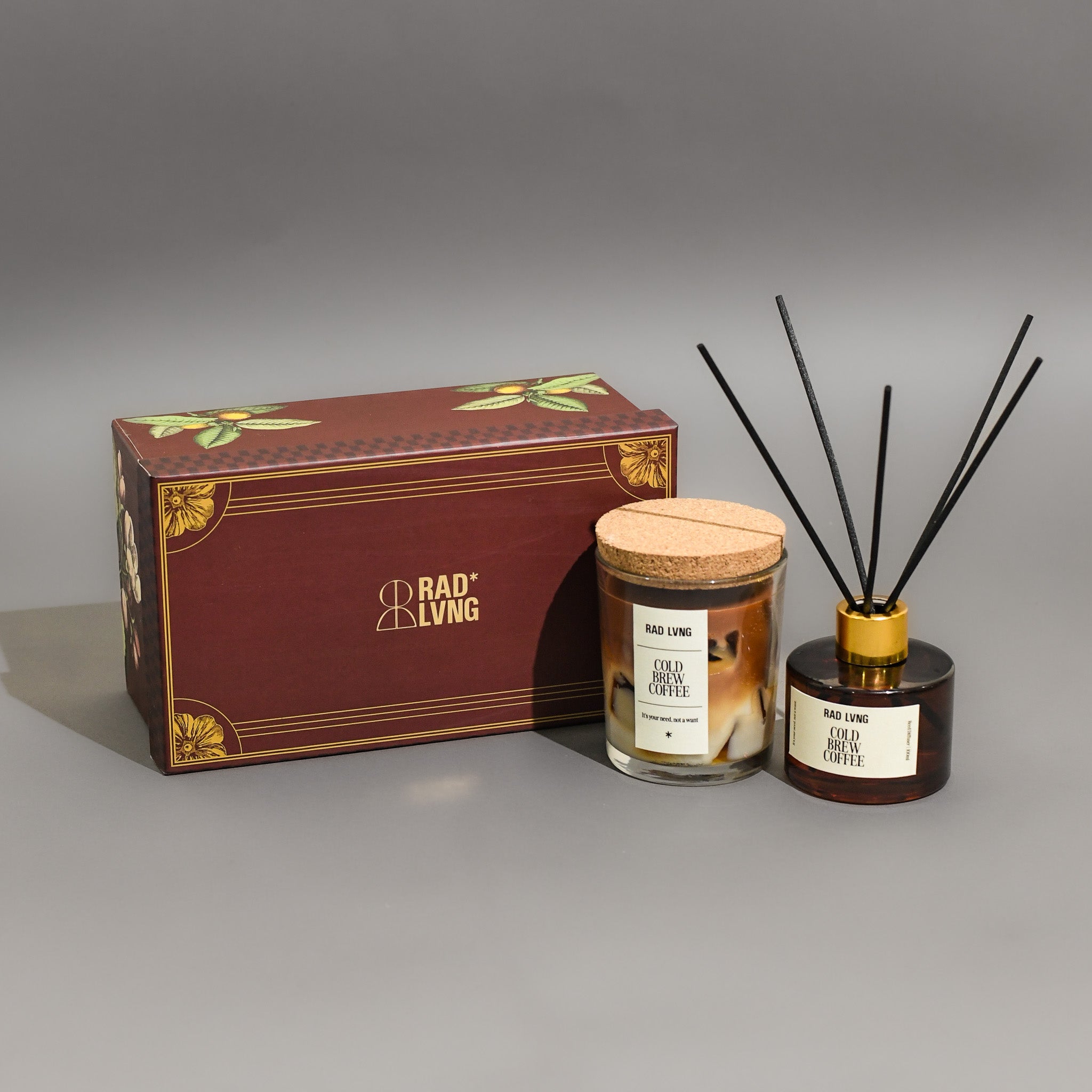 Cold Brew Candle & Diffuser Gift Box