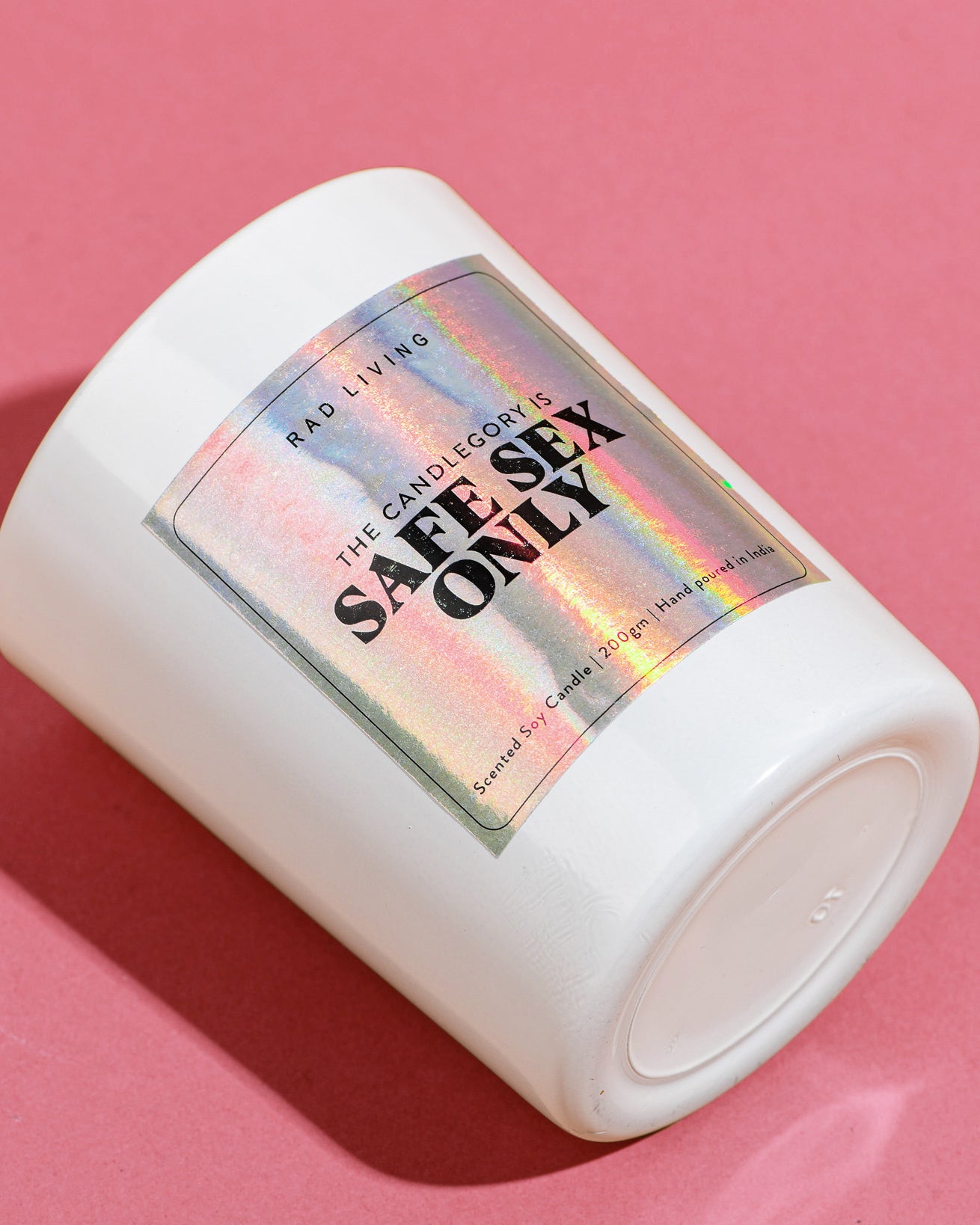 Safe Sex Only Candle