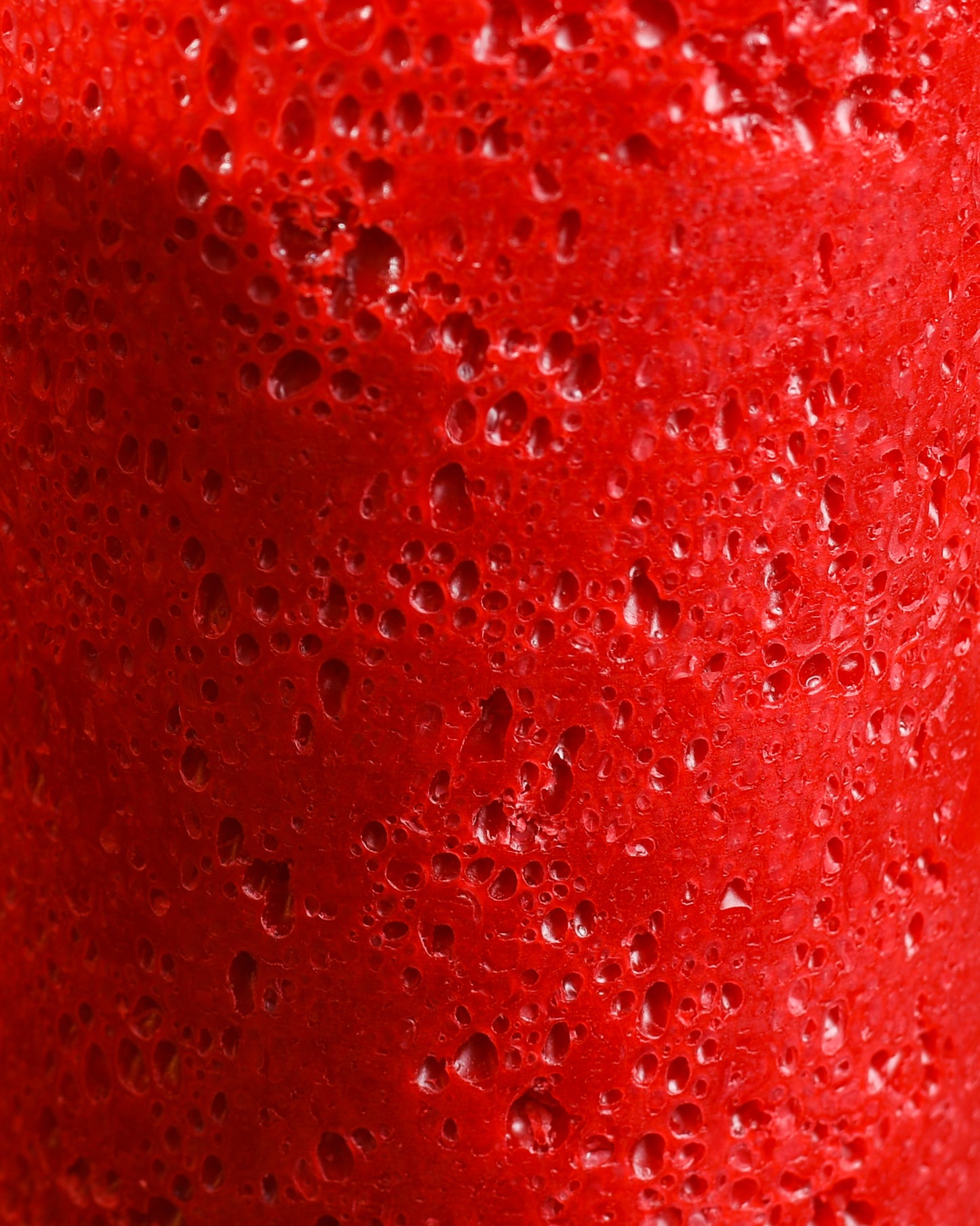 Red Cold Pour Pillar Candles