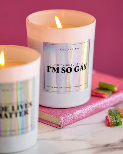 I'm So Gay Candle