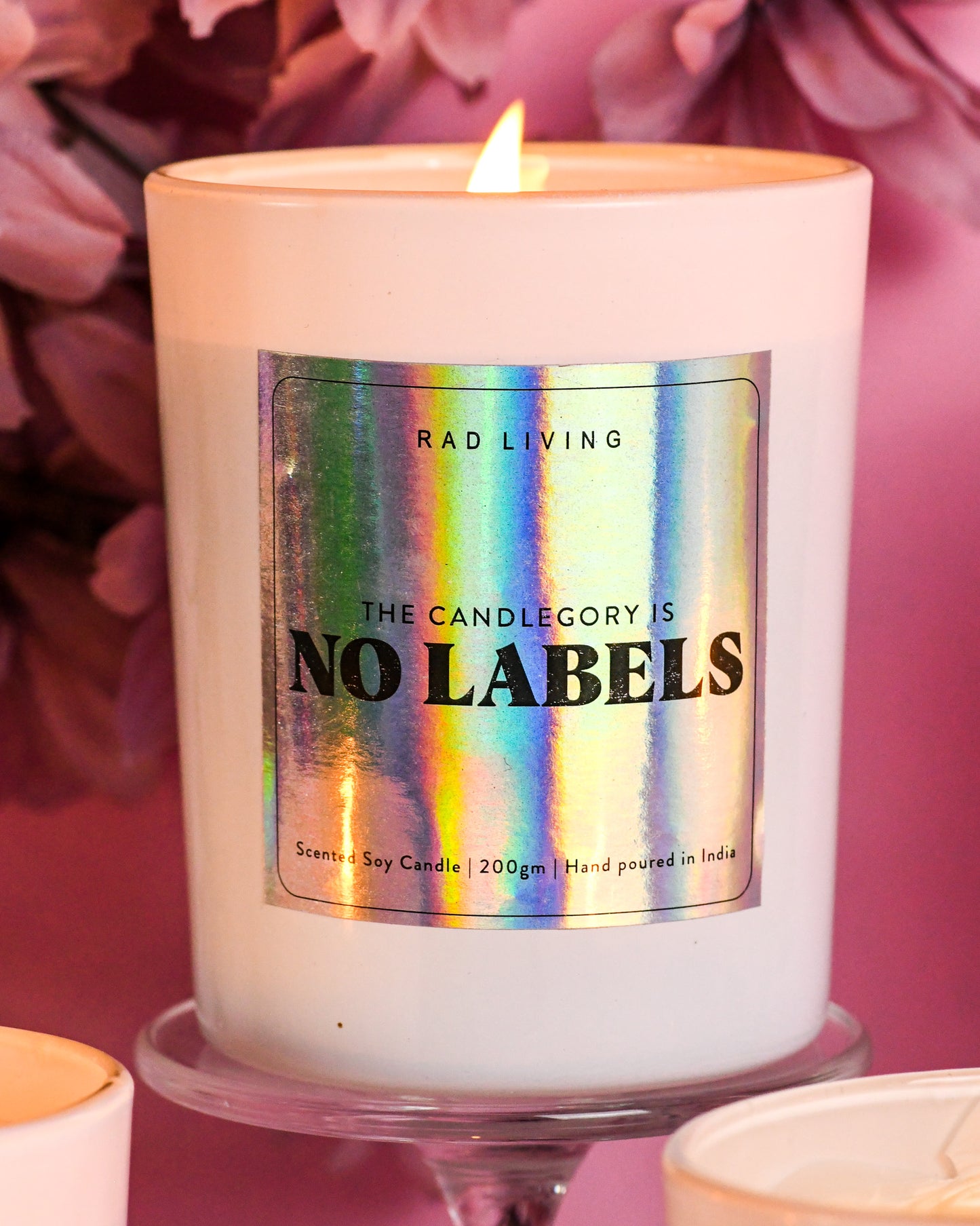 No Labels Candle