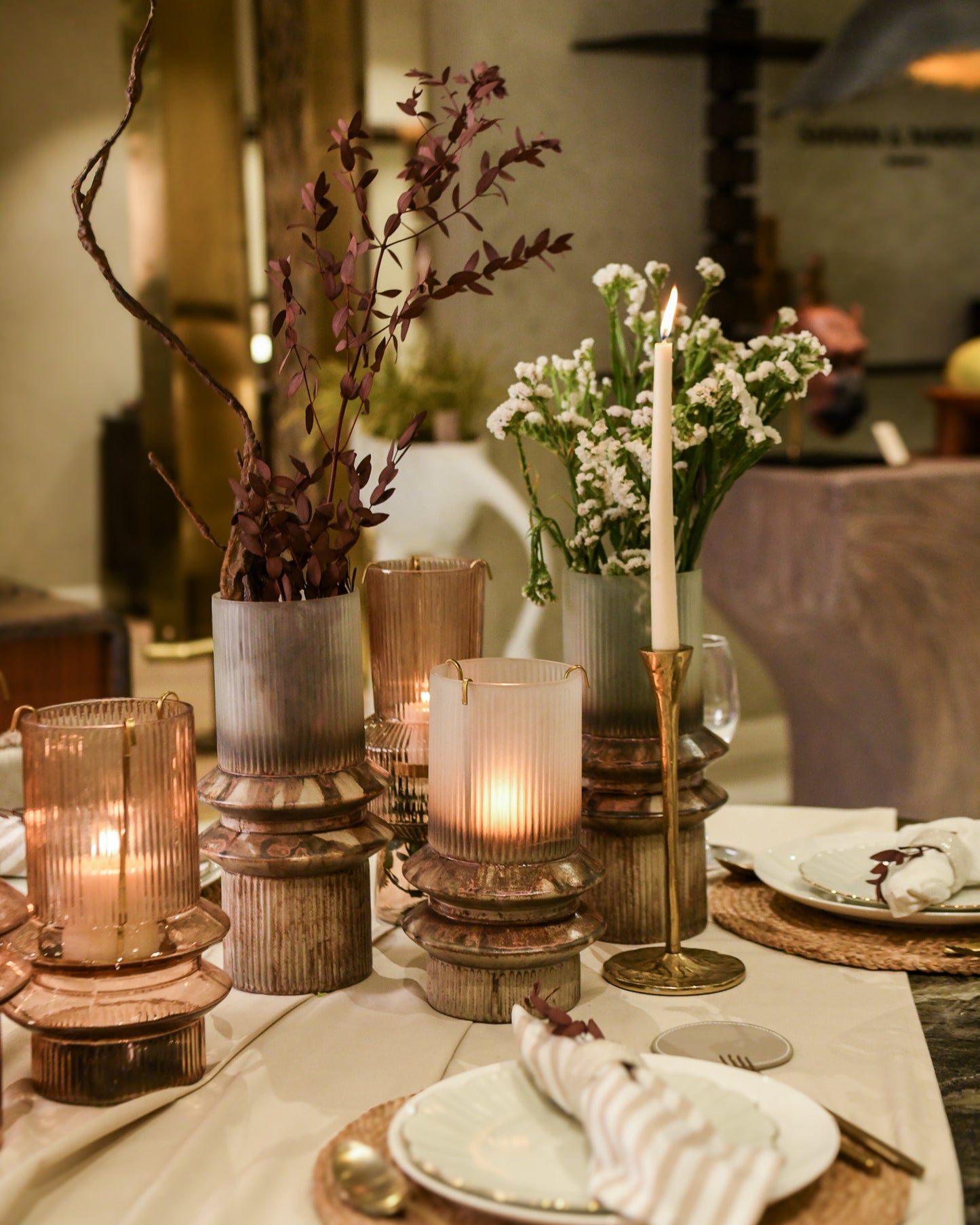 Lume Towers | Candle Holder cum Vase