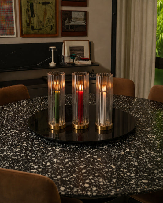 Halo Candlestick Holders