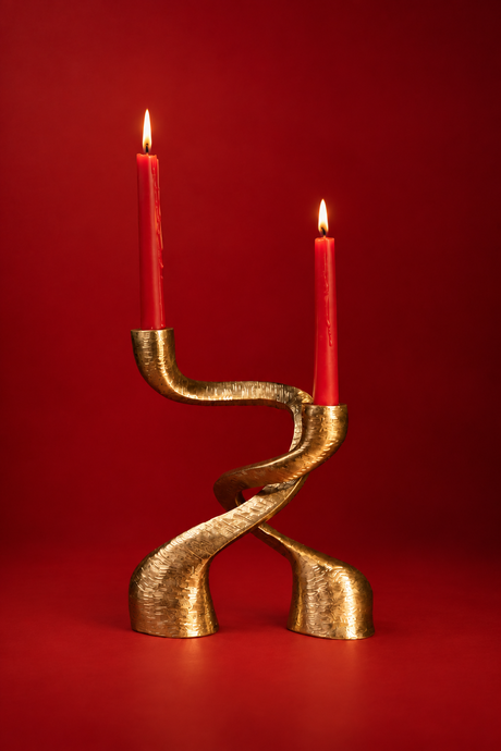 Manthan Candle Holder - Set of 2