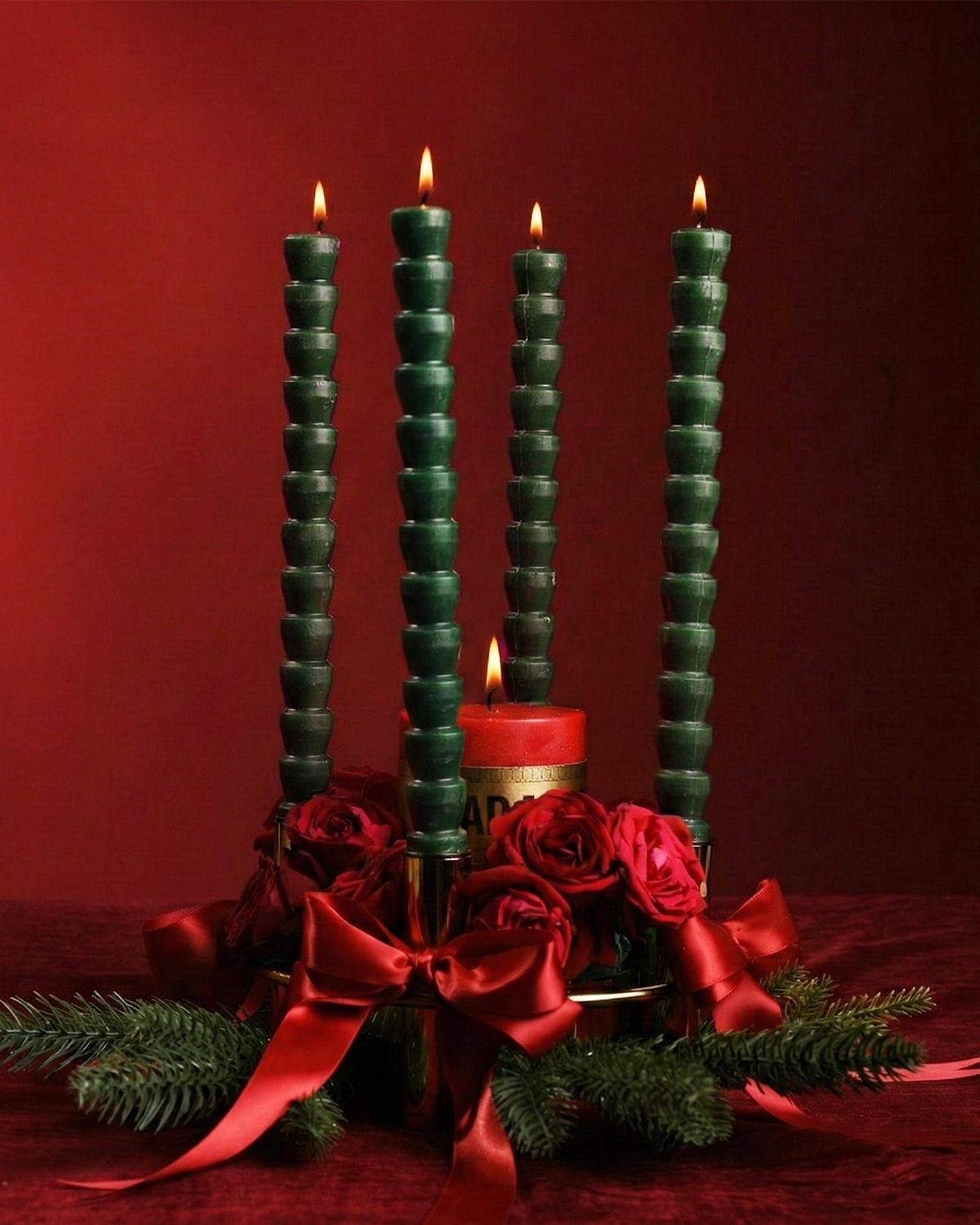 Buttercup Candlesticks - Set of 4