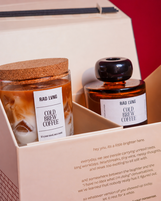 Cold Brew Candle & Diffuser Gift Box