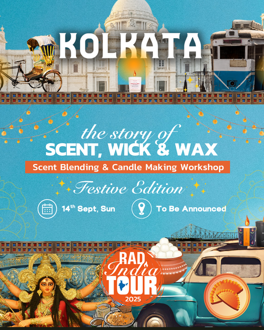 Candle Making Workshop September | Kolkata