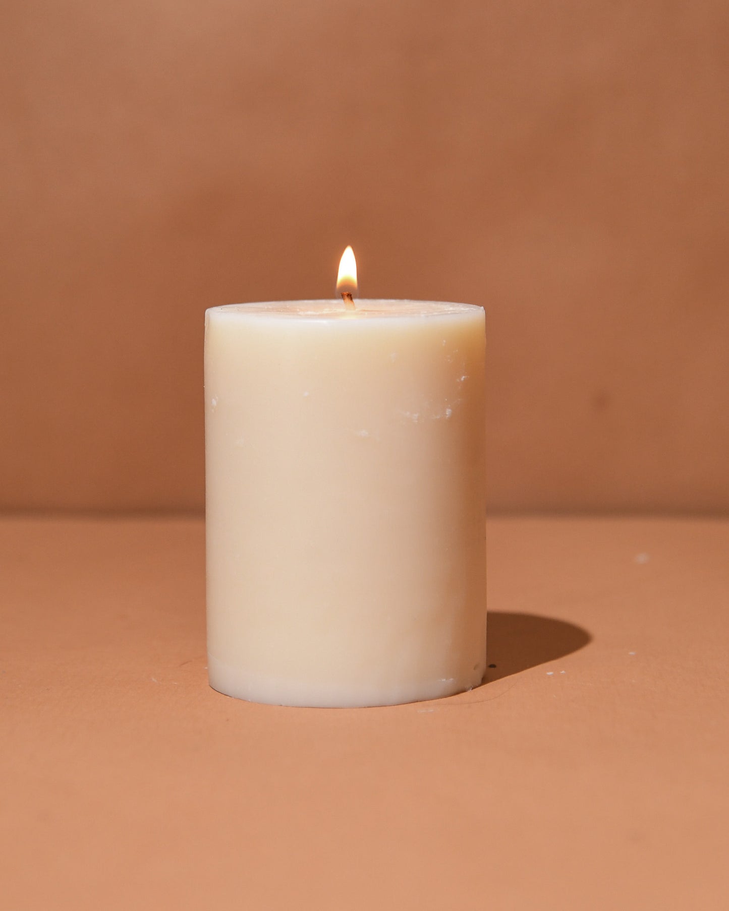 Unscented Pillar Candles