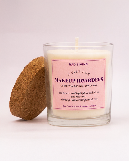 Makeup Hoarders - Almond and Shea Butter Scented Candle