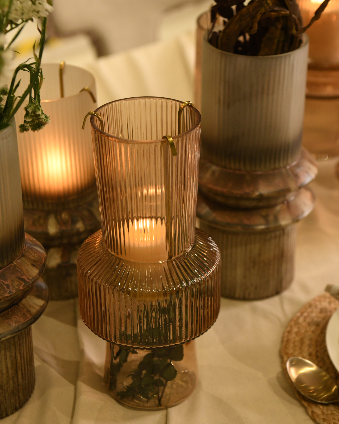 Lume Towers | Candle Holder cum Vase