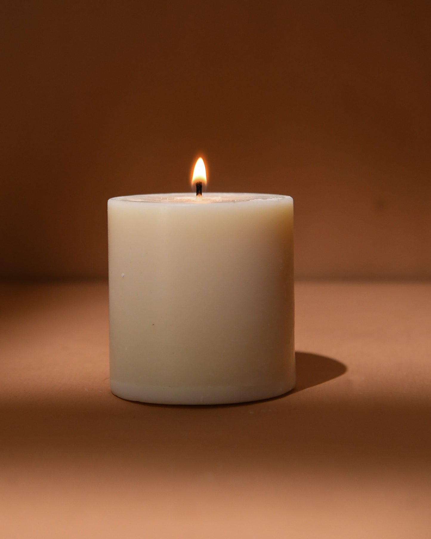 Unscented Pillar Candles