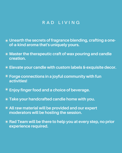 Candle Making Workshop 31st August | Chandigarh