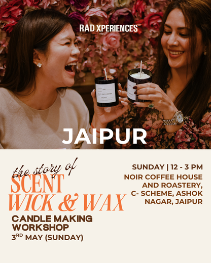 Jaipur | Candle Making Workshop | 3rd May