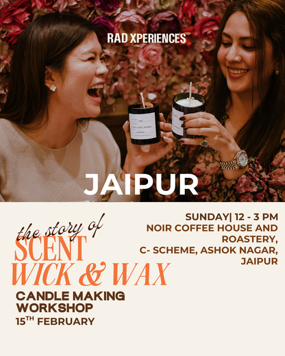 Jaipur | Candle Making Workshop | 3rd May