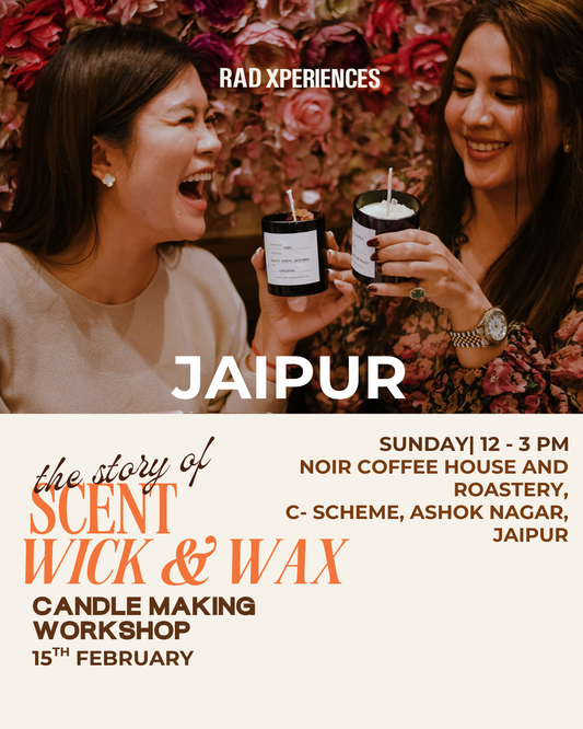 Jaipur | Candle Making Workshop | 3rd May