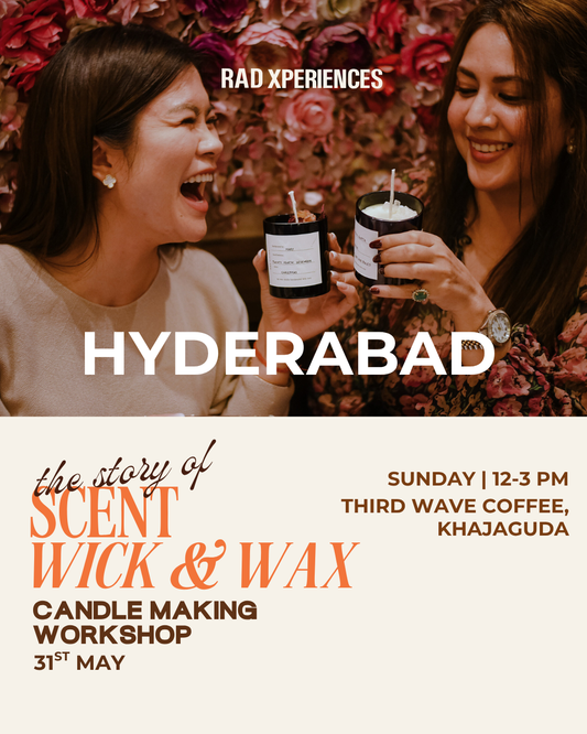 Hyderabad | Candle Making Workshop | 31st May
