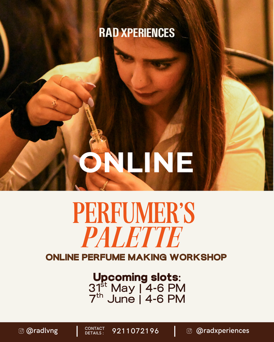 Online Perfume Making Workshop