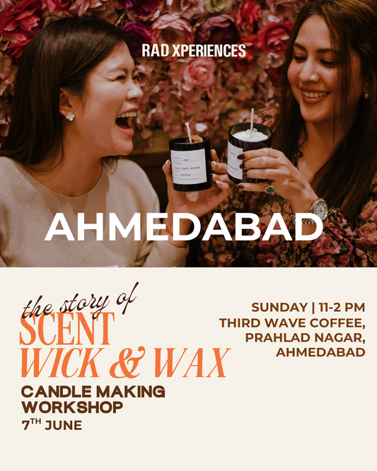 Ahmedabad | Candle Making Workshop | 7th June 2026