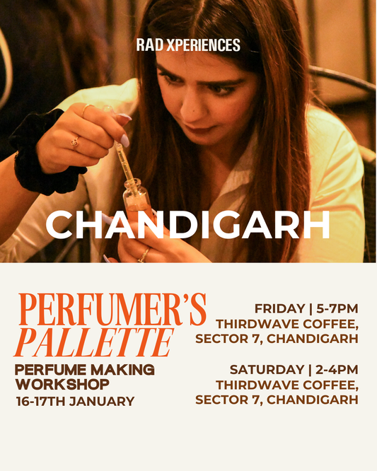 Chandigarh 16-17th Jan | Perfume Making Workshop