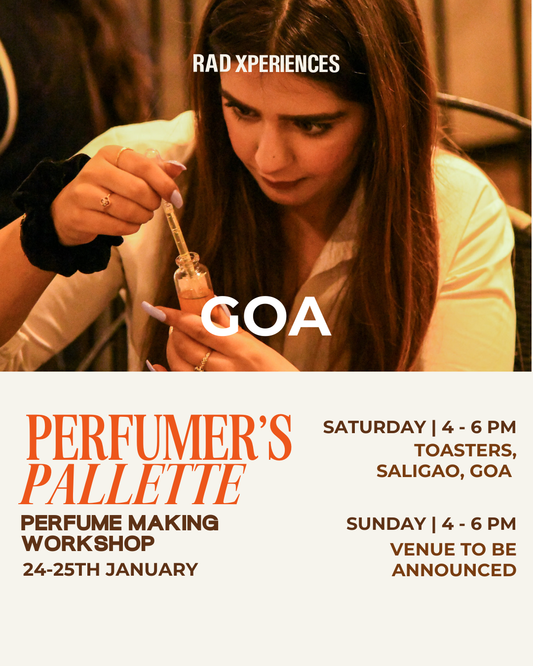 Goa 24-25th Jan | Perfume Making Workshop