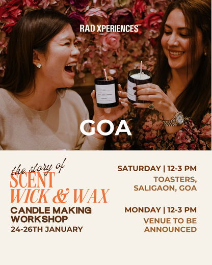 Goa 24-26th Jan | Candle Making Workshop