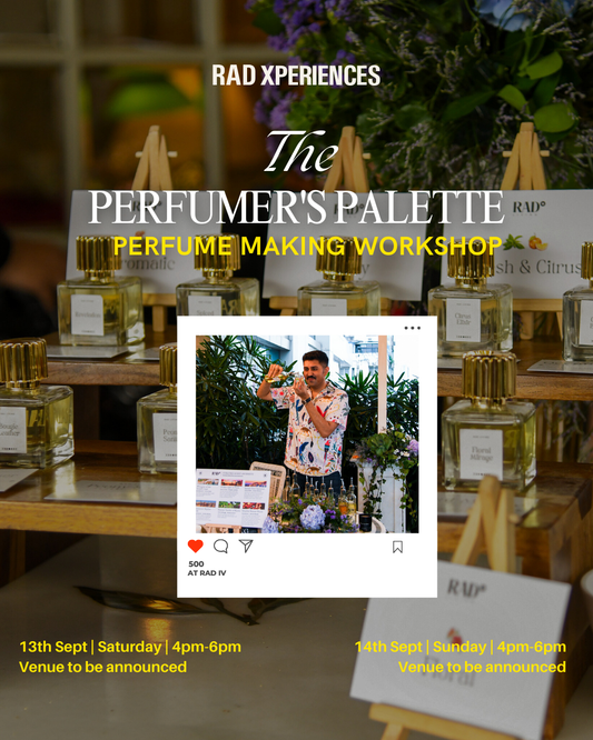 Perfume Making Workshop September | Kolkata
