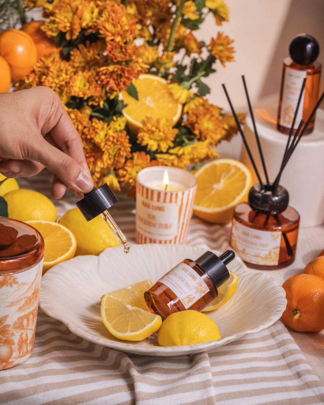 The Tangerine Thief - Essential Oil Blend for Aromatherapy