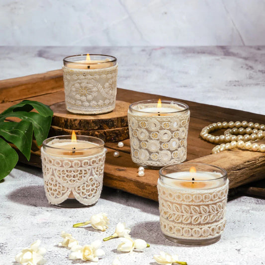 Mehfil - Set of 4 Votive Candles