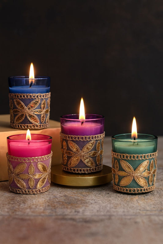 Gul - Gift Set of 4 Scented Candles