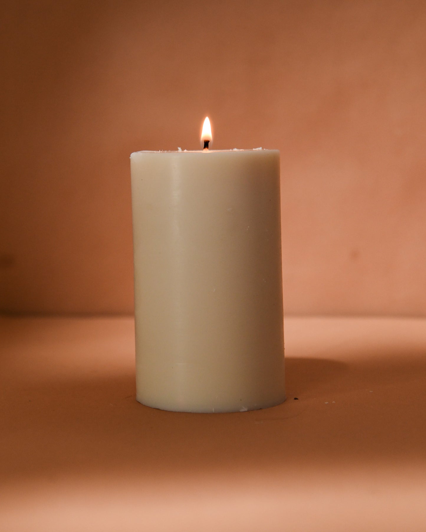 Unscented Pillar Candles