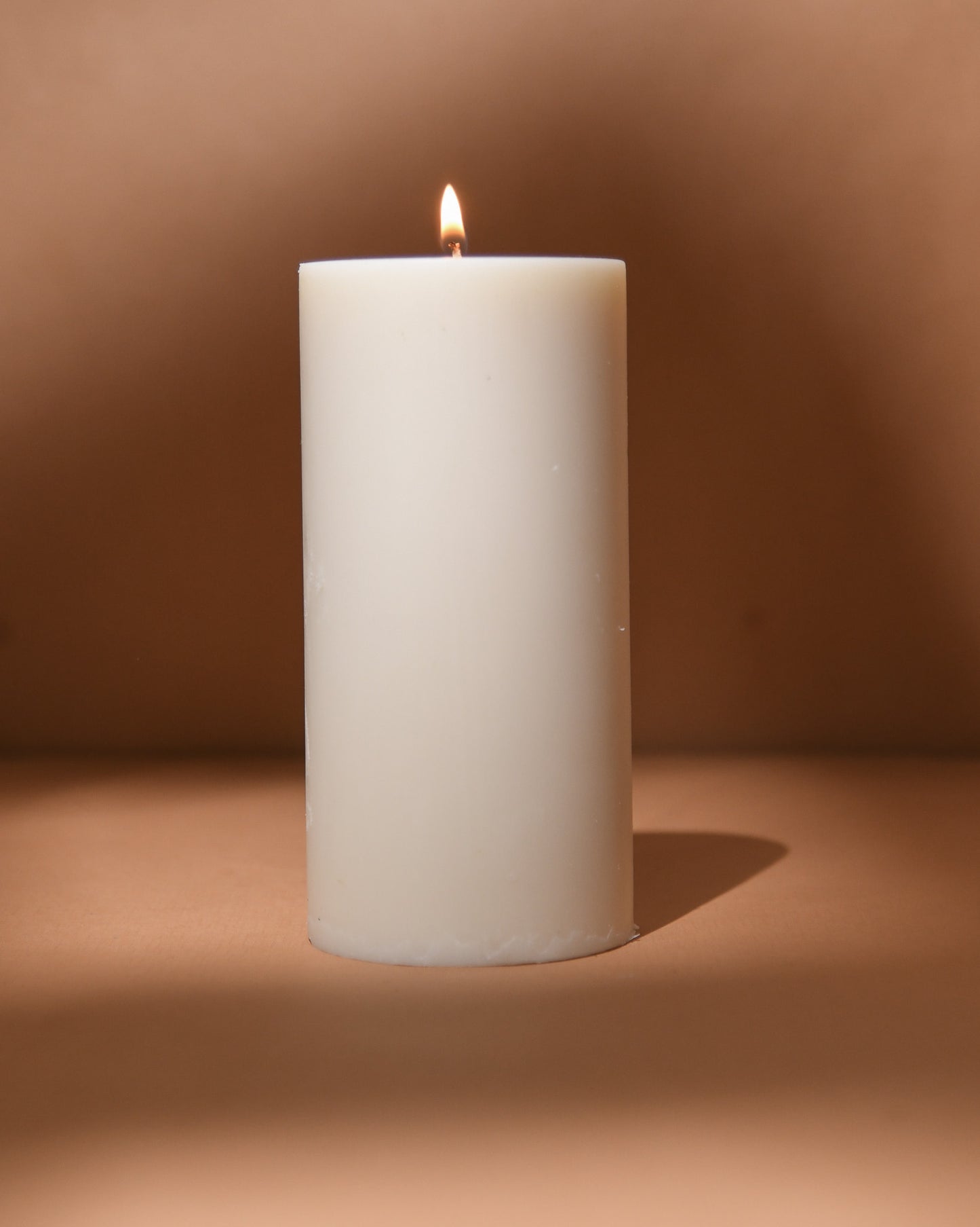 Unscented Pillar Candles